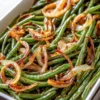 Crispy Roasted Green Beans with Parmesan