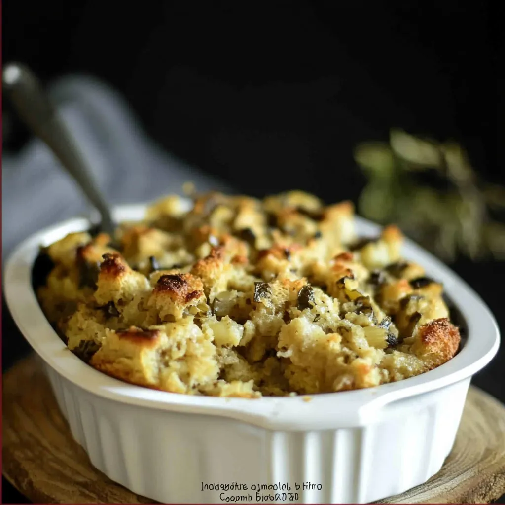 Crockpot Stuffing with Boxed Mix