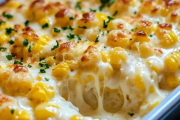 Delicious White Cheddar Baked Corn for Holidays