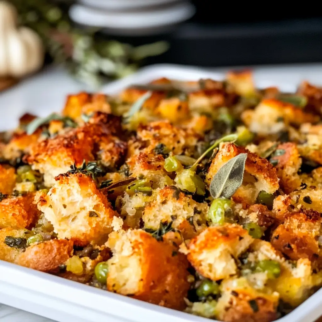 Easy Thanksgiving Stuffing for First-Time Cooks