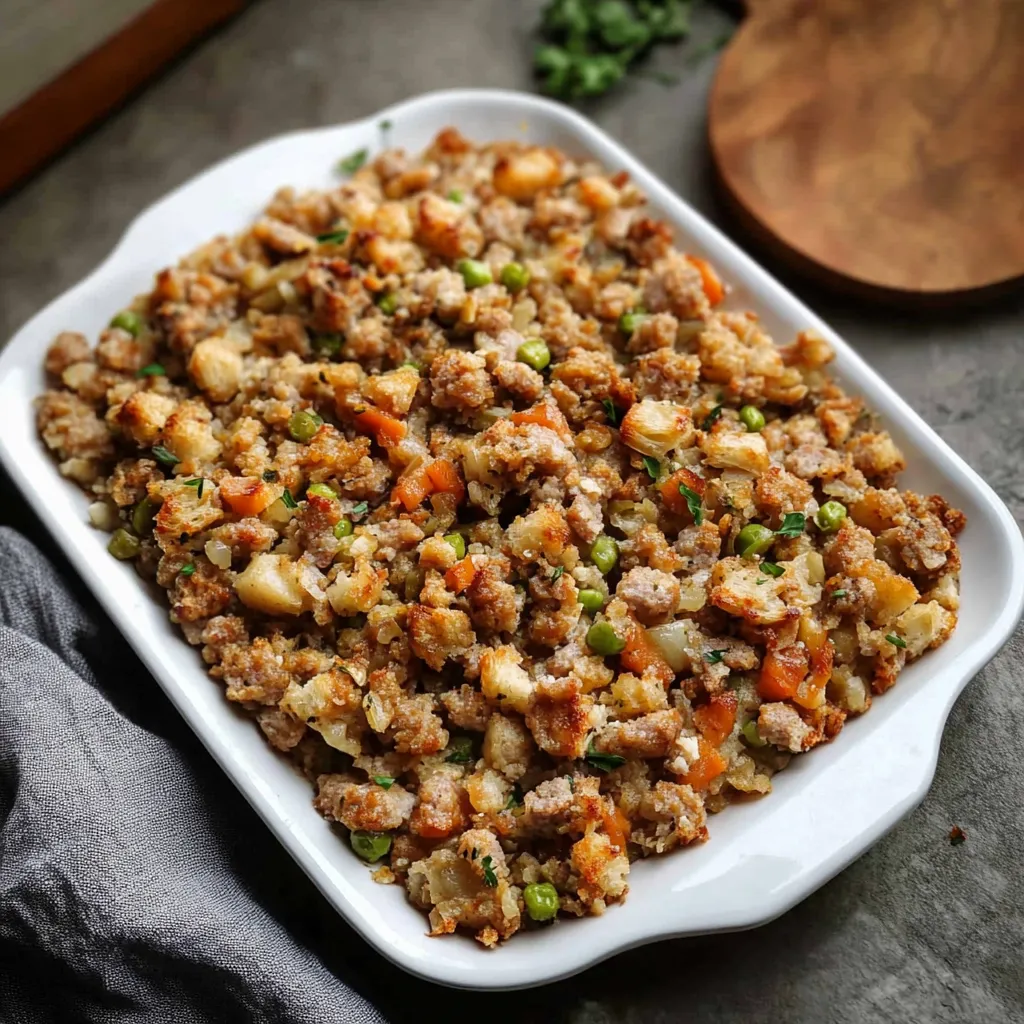 Gluten Free Sausage Stuffing Recipe