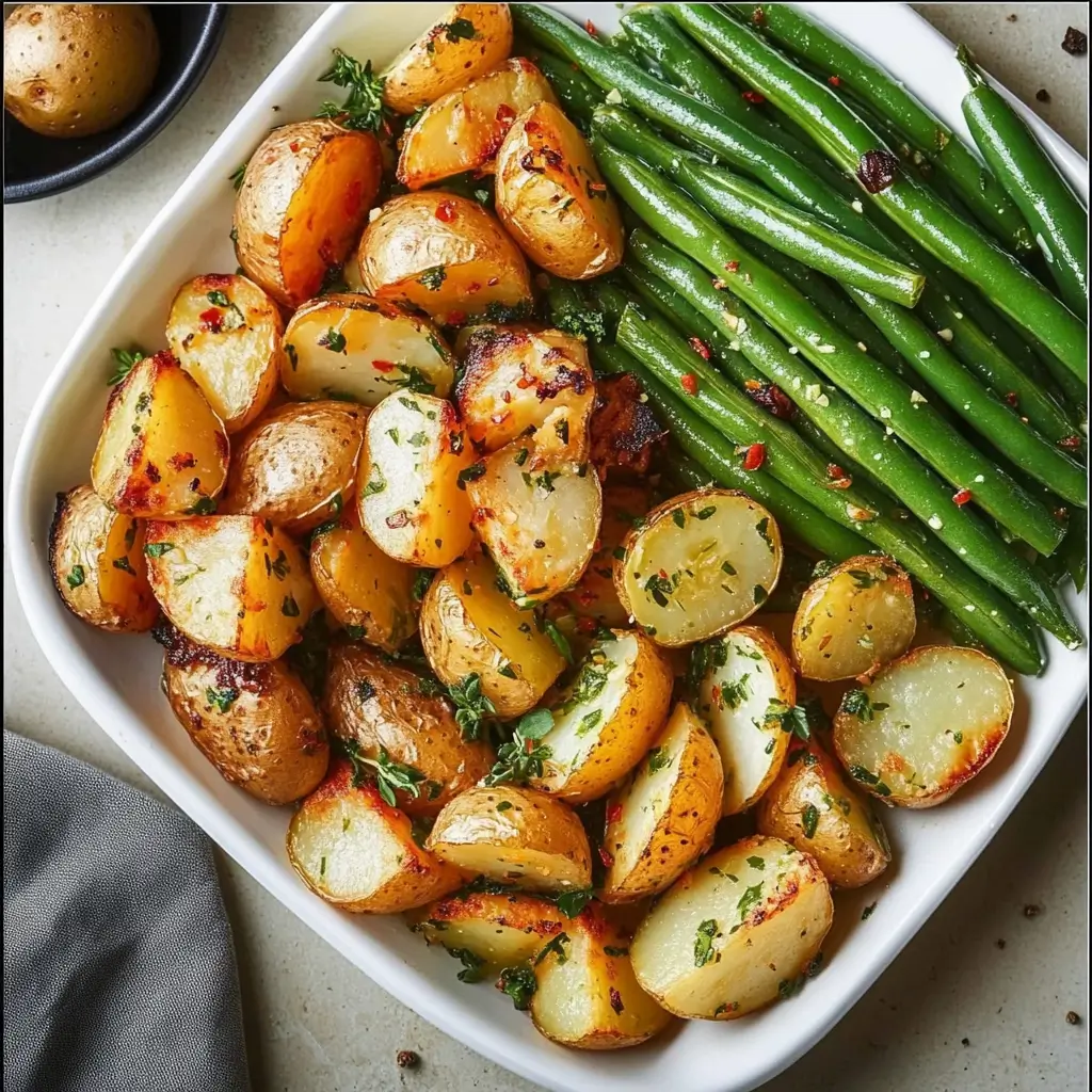 Potatoes and Green Beans