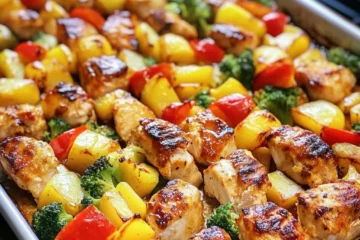 Hawaiian Chicken Sheet Pan Mediterranean Diet