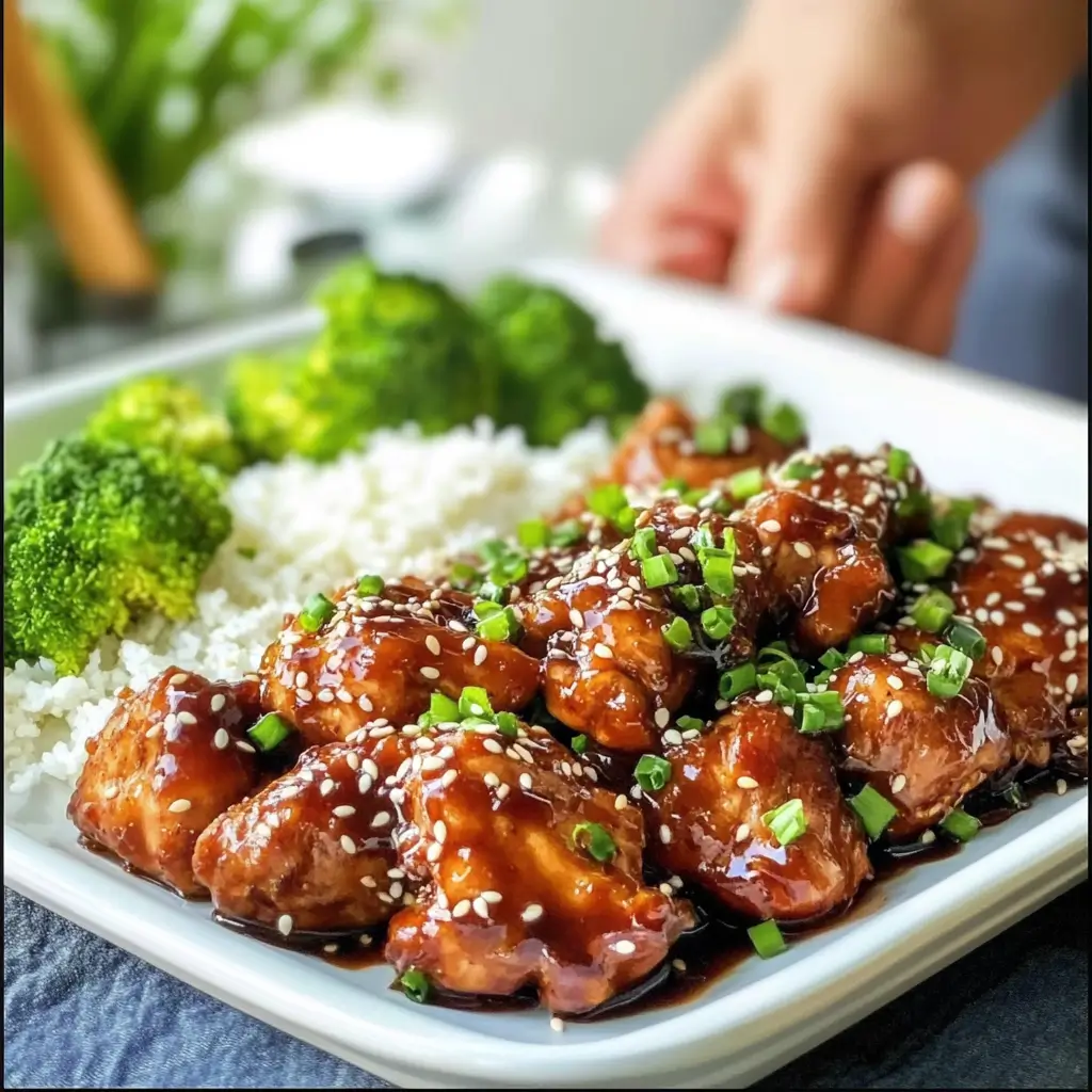 Healthy Honey Sesame Instant Pot Chicken