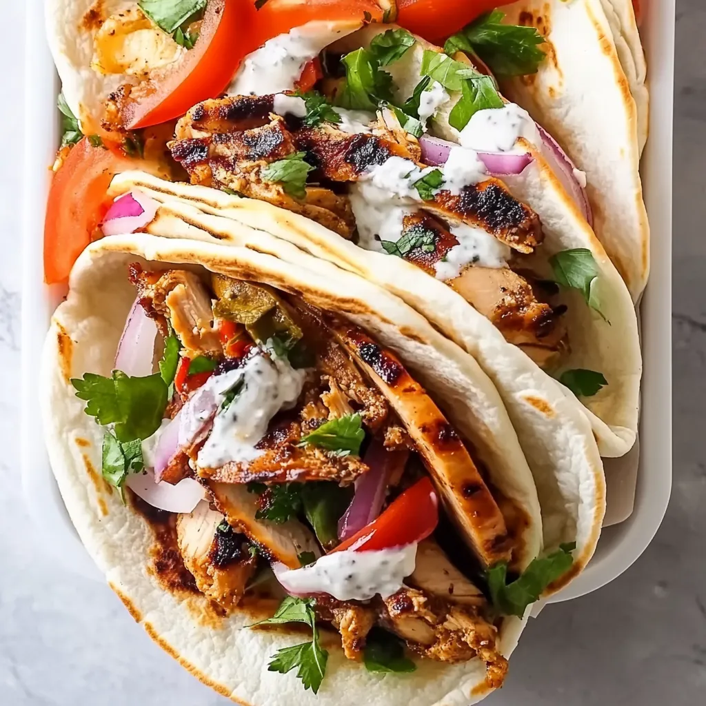 High Protein Chicken Gyros