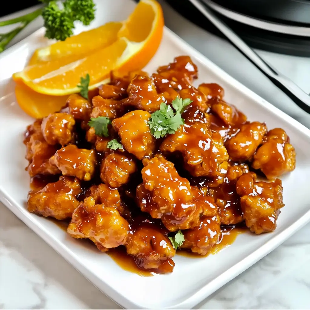 Homemade Instant Pot Orange Chicken