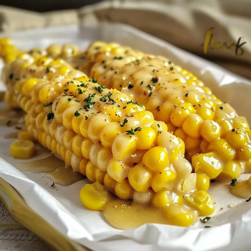 Honey Butter Skillet Corn on the Cob