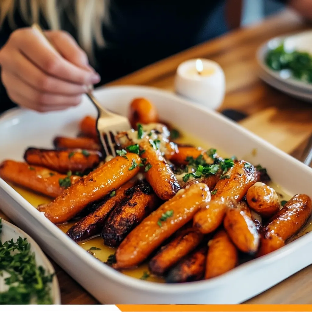 Honey Garlic Roasted Carrots Butter Your Biscuit