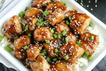 Honey Sesame Instant Pot Chicken