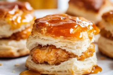 Hot Honey Chicken Biscuits Recipe
