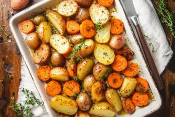 How long to roast potatoes and carrots at 400