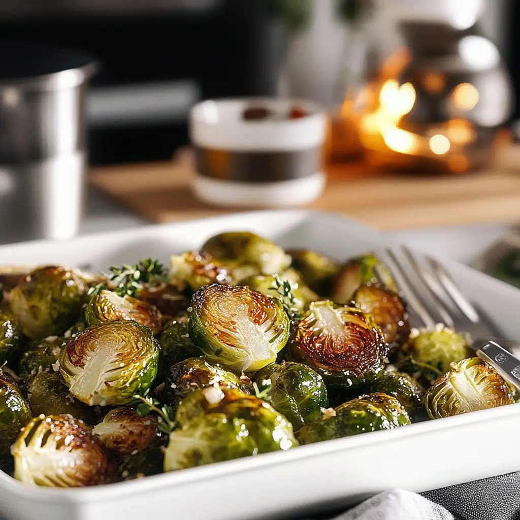 How to Make Crispy Roasted Brussels Sprouts