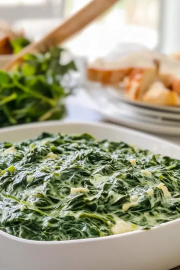 How to Make Perfect Creamed Spinach
