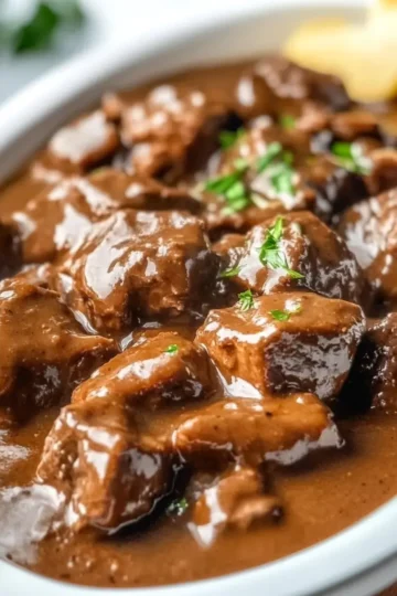 Instant Pot Beef Tips with Gravy in 1 Hour