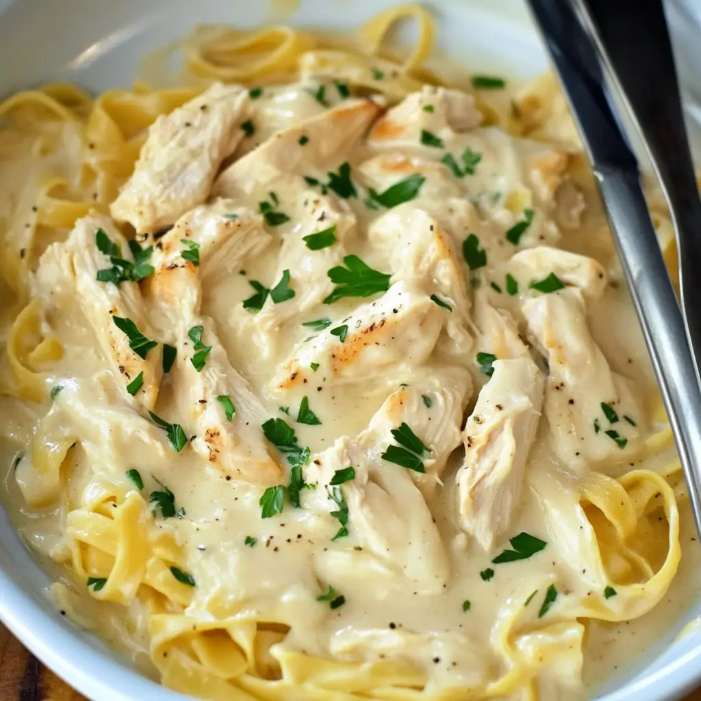 Instant Pot Chicken Alfredo for Busy Nights
