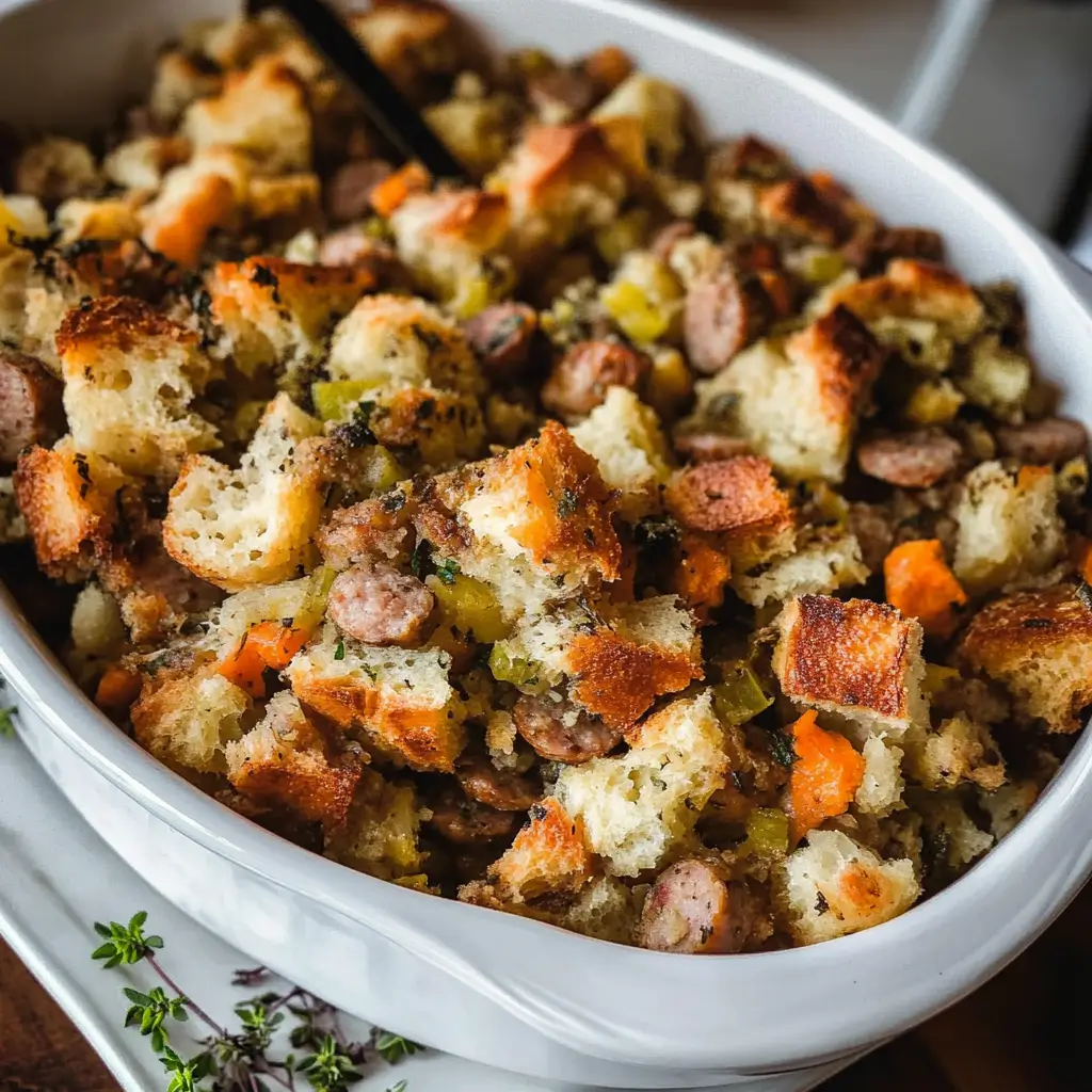 Old fashioned sausage stuffing recipe