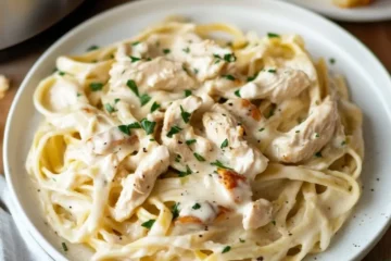 One-Pot Instant Pot Chicken Alfredo Recipe