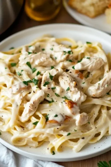 One-Pot Instant Pot Chicken Alfredo Recipe