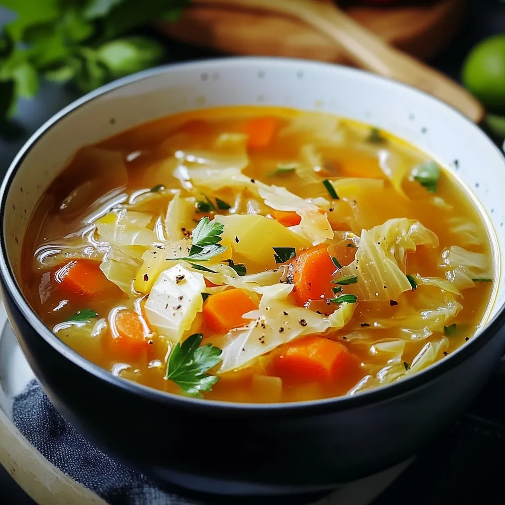 Cabbage Fat-burning Soup