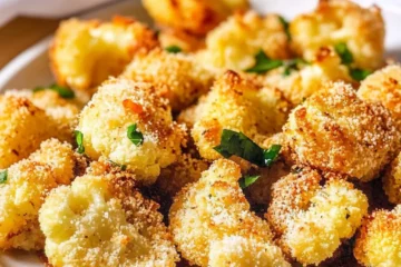 Oven-Baked Parmesan Cauliflower Bites