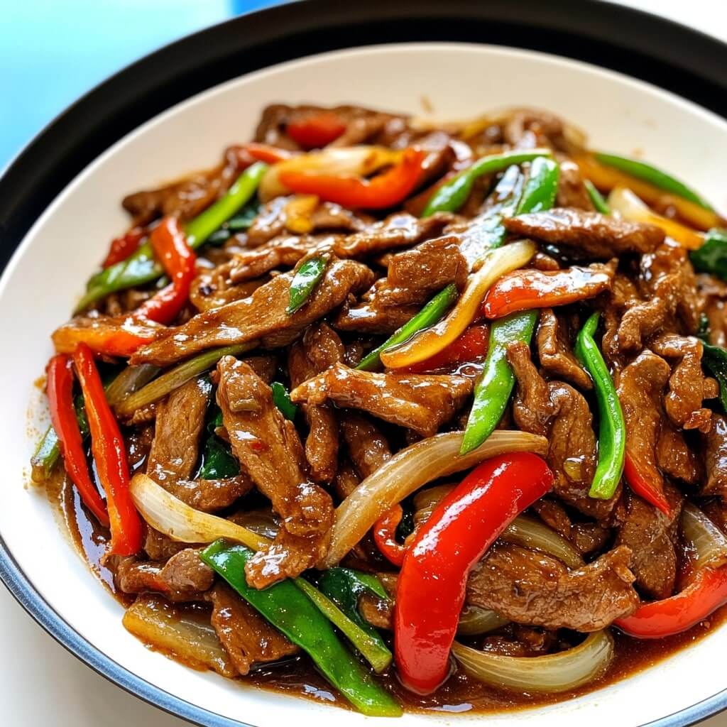 Quick and Tasty Sizzling Beef Stir Fry Dinner