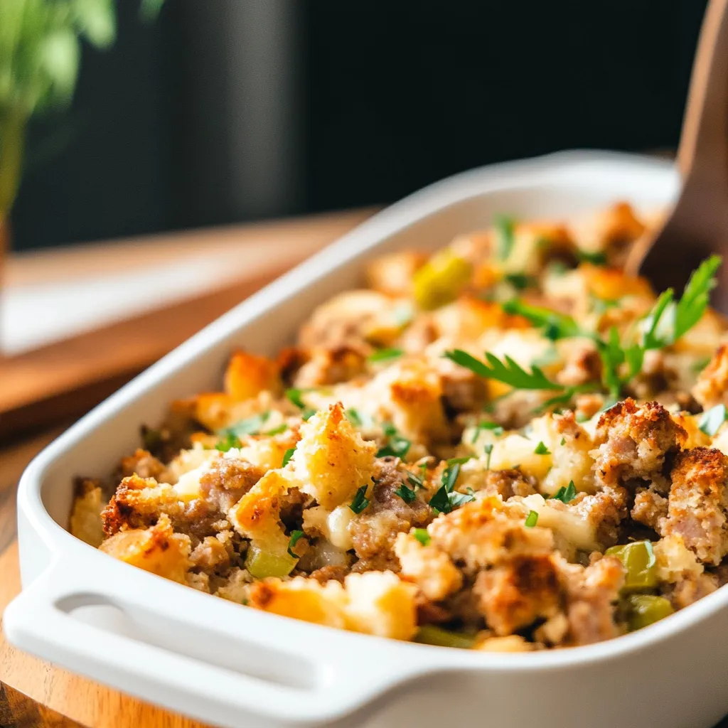 Sausage Stuffing Balls Recipe Easy