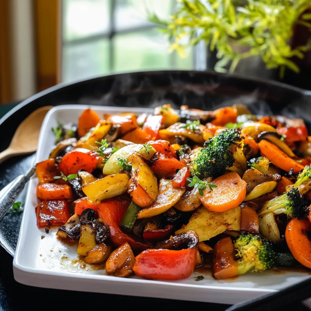 Sauteed Mixed Vegetables Recipe