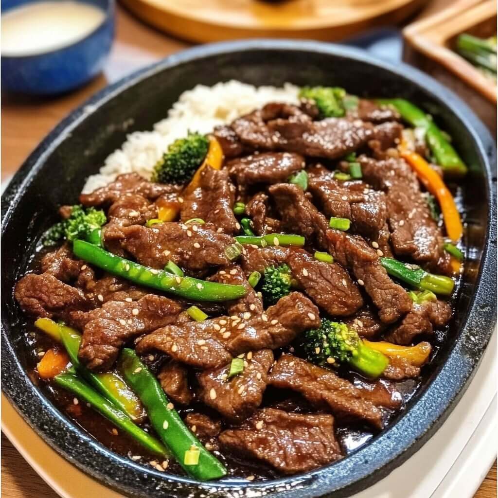 Sizzling Beef Stir Fry with a Crispy Twist
