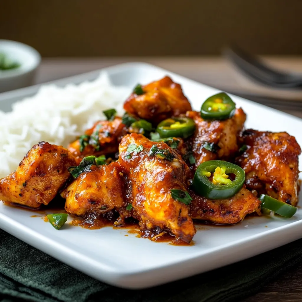Spicy Jalapeno Chicken Skewers