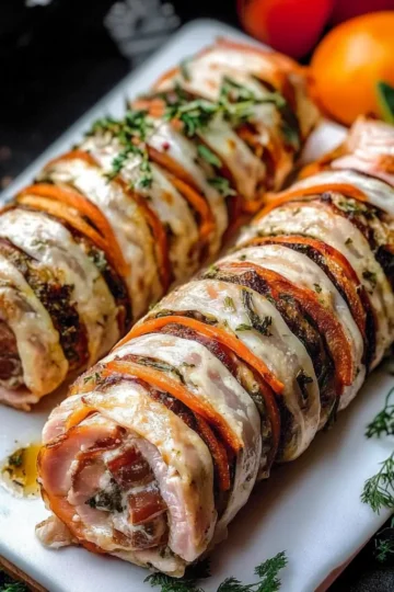 Stuffed Rolled Turkey Breast