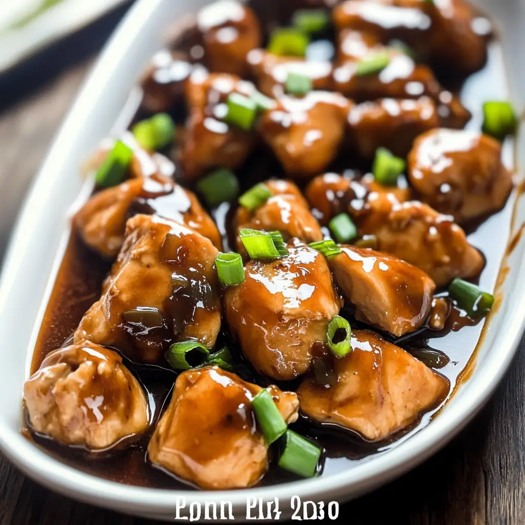 Sweet and Savory Instant Pot Bourbon Chicken