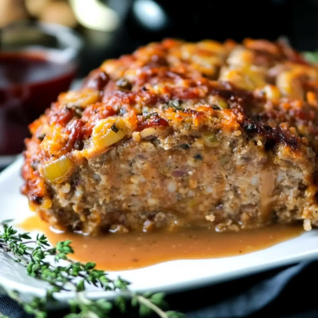 Turkey and Stuffing Meatloaf