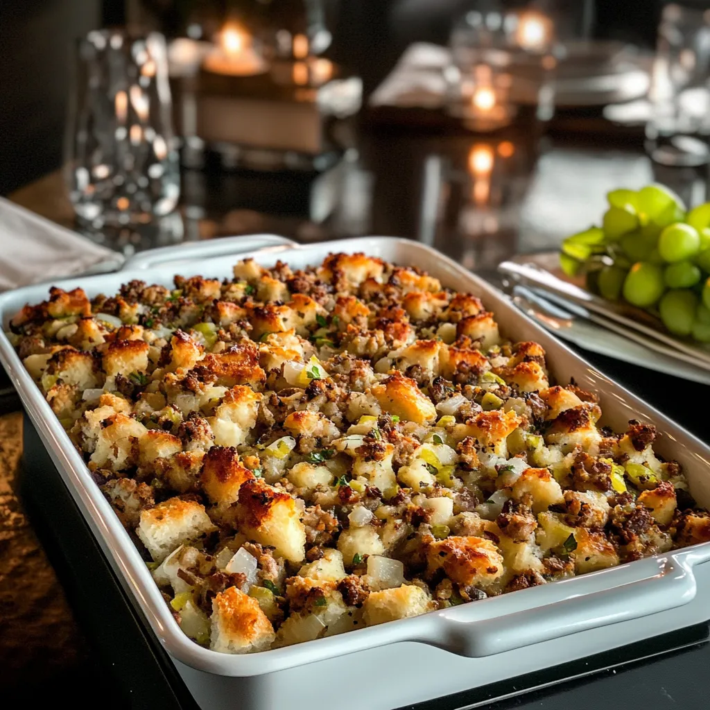 Worlds best stuffing recipe with bread