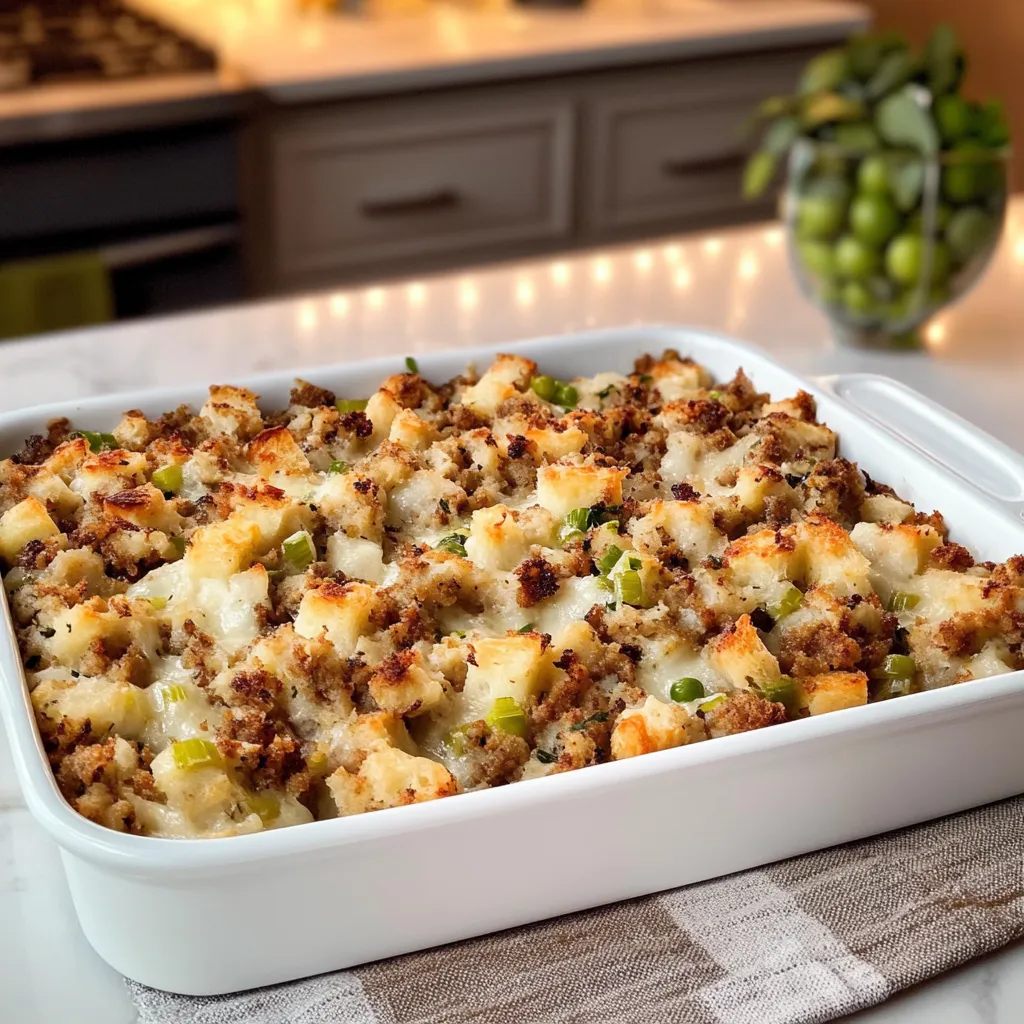 Worlds best stuffing recipe with sausage