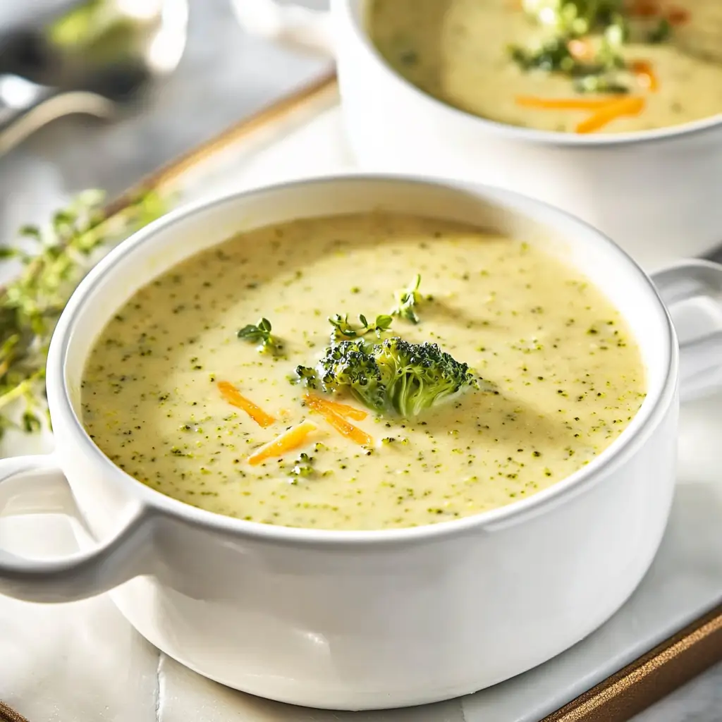 broccoli and cheddar soup