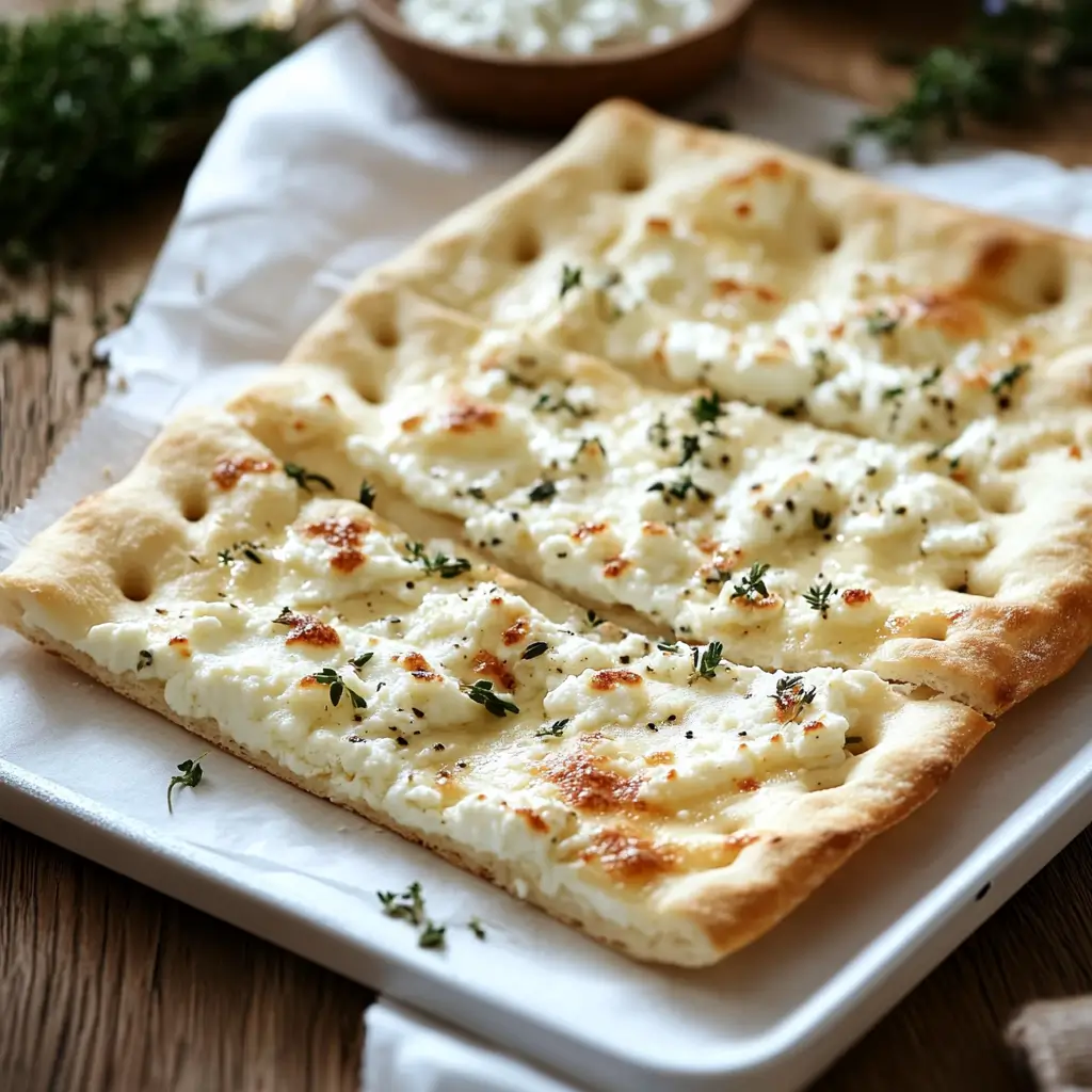 cottage cheese parmesan cheese flatbread
