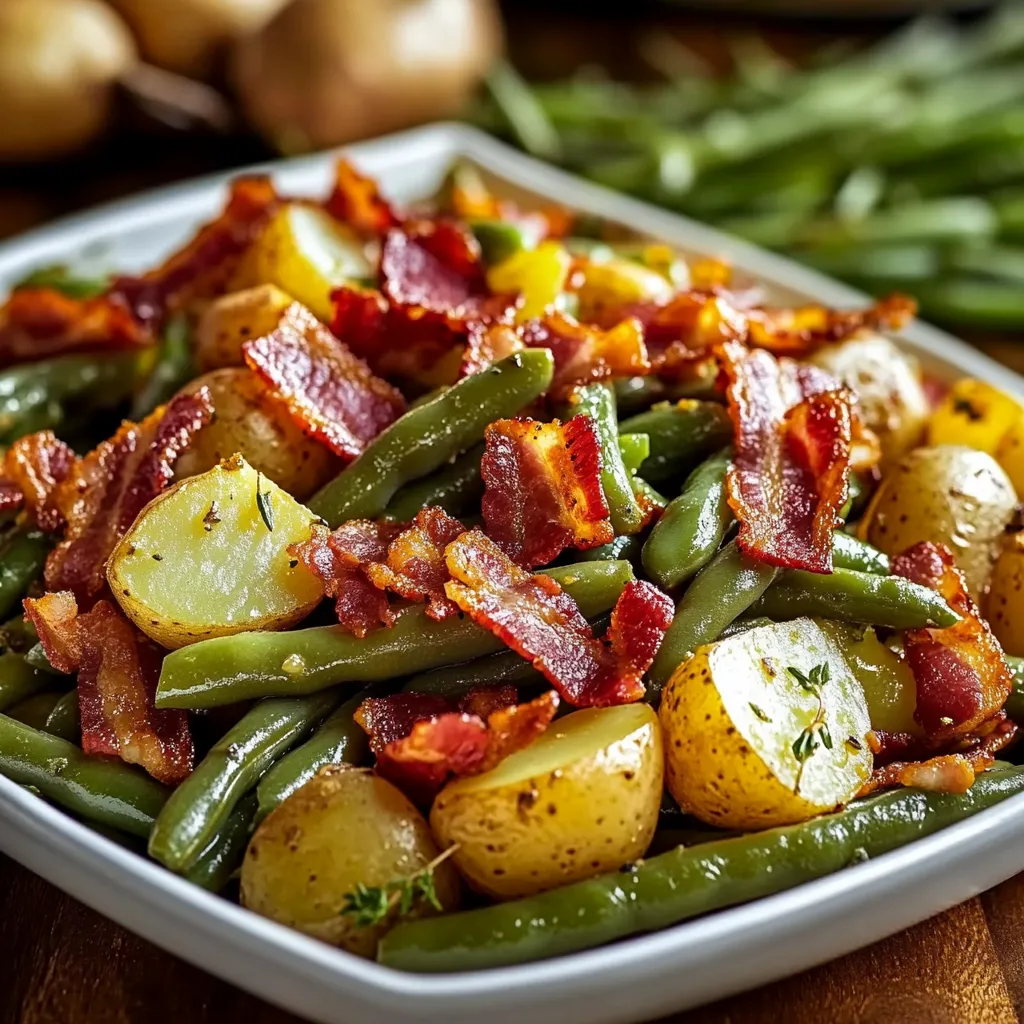 country ranch green beans potatoes bacon