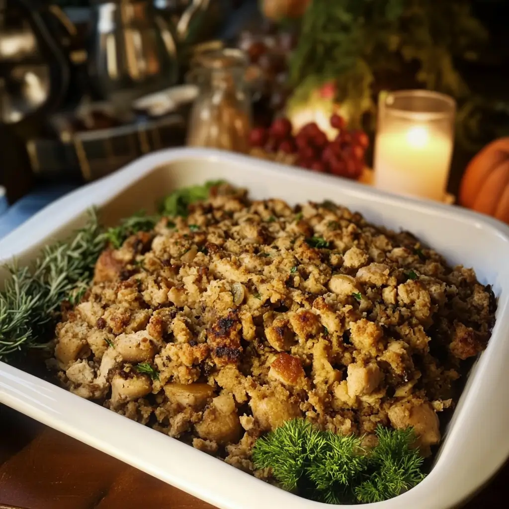 crockpot turkey stuffing green beans