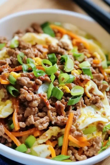 egg roll in a bowl high protein