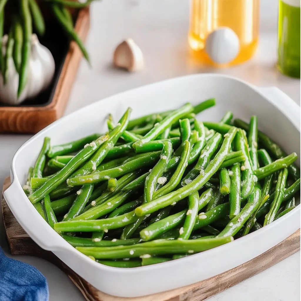 garlic butter sauteed green beans