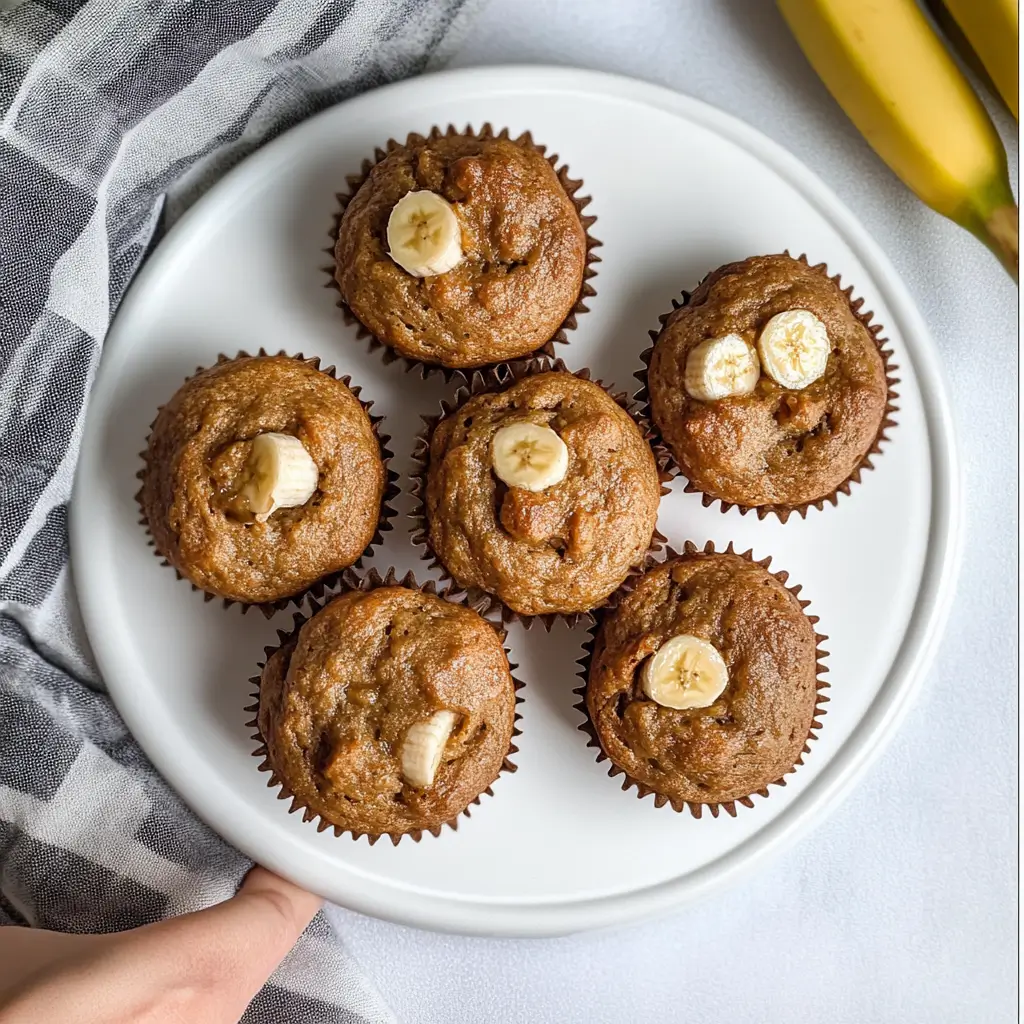 gluten free banana and peanut butter muffins