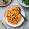 high protein romesco butter beans