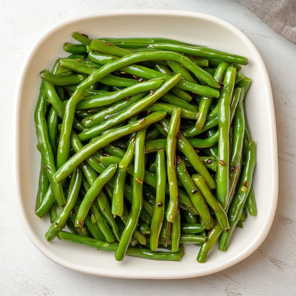 honey teriyaki green beans