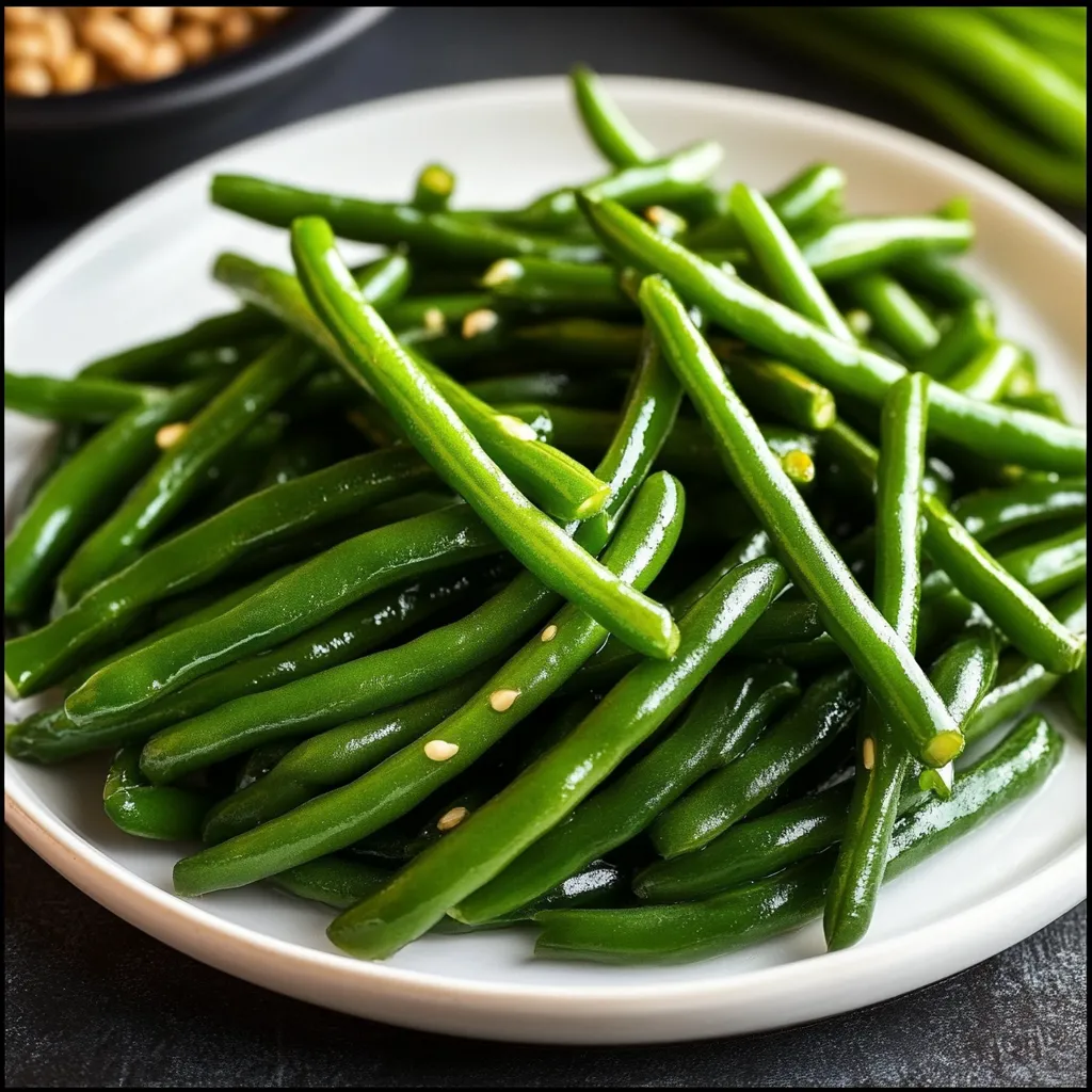 how to make chinese buffet green beans