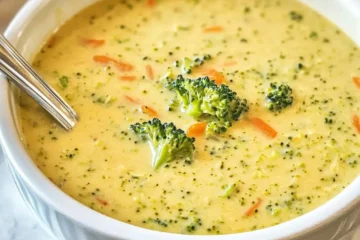 instant pot broccoli cheddar soup