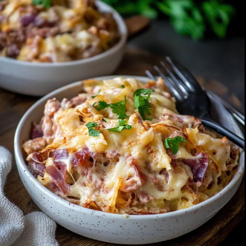 keto reuben in a bowl recipe