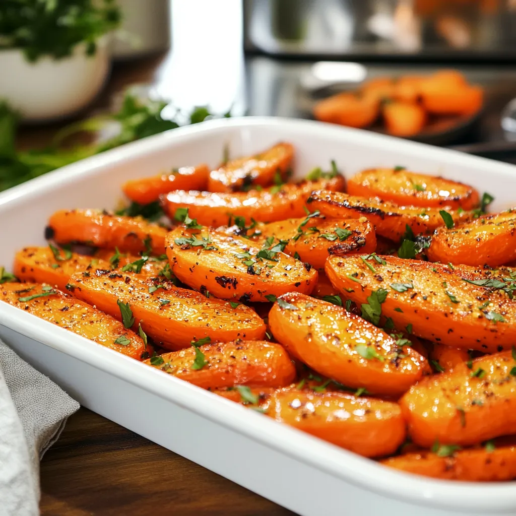 oven-roasted ranch carrots