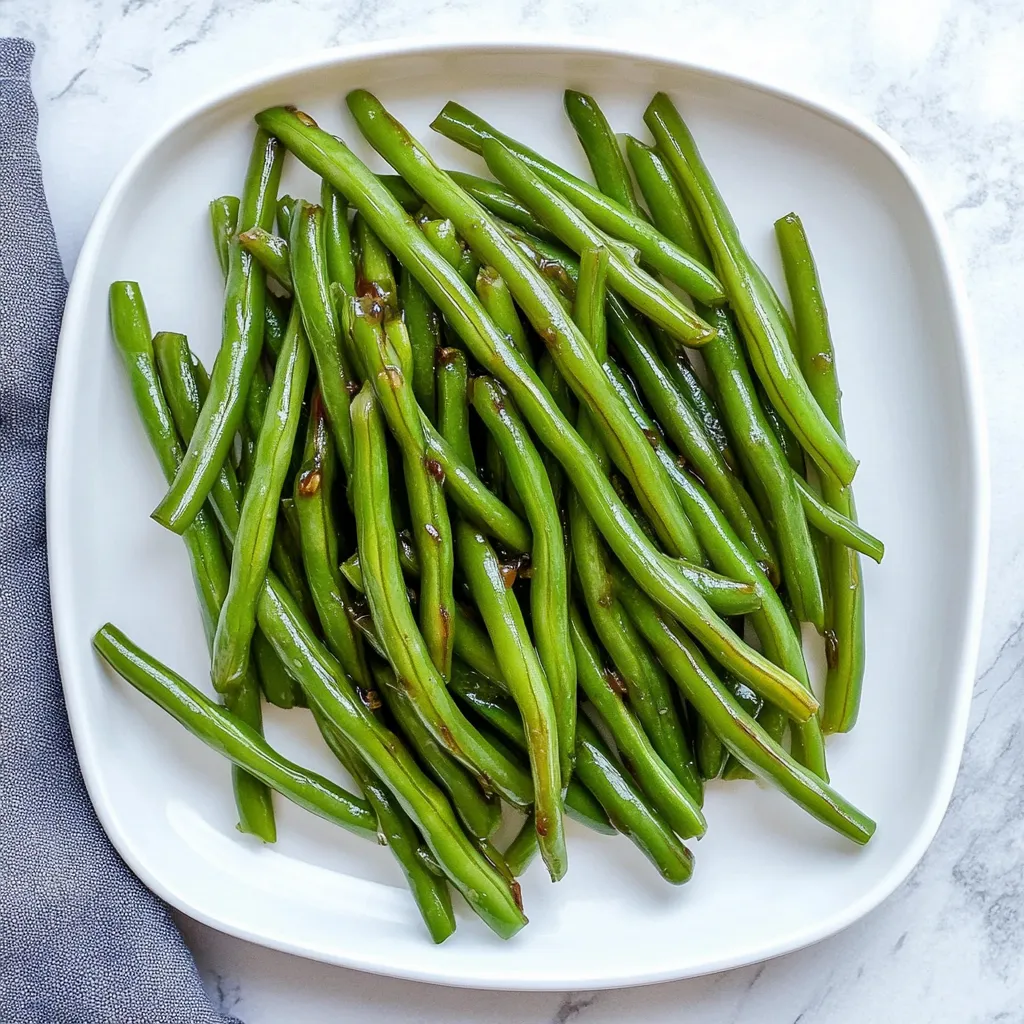 teriyaki green beans
