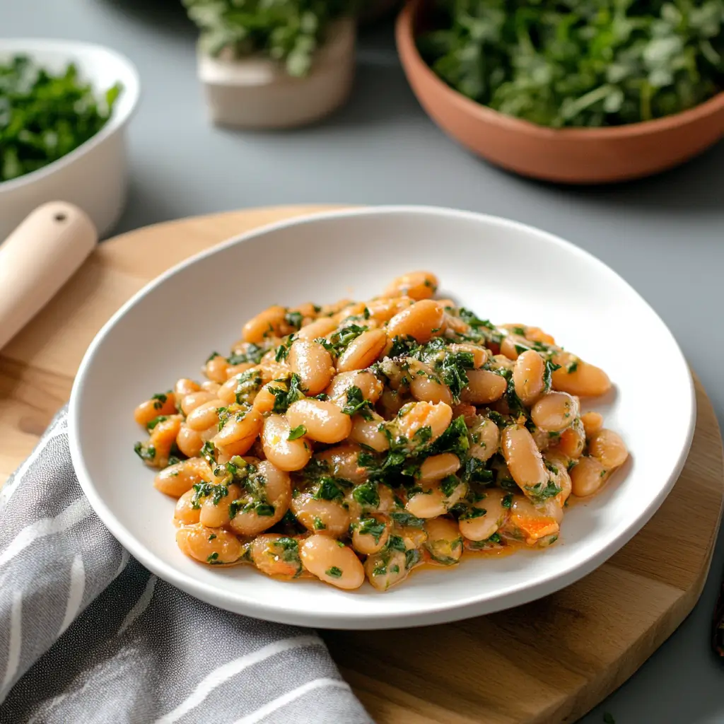 vegetarian - high protein romesco butter beans recipes