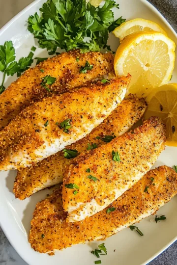 Air Fryer Tilapia Lemon Pepper